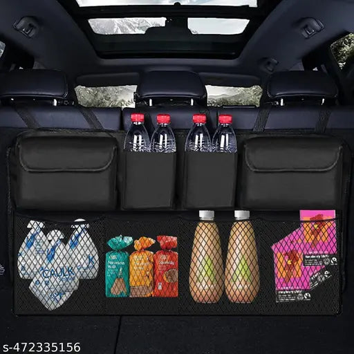 Car Trunk Organizer, Backseat Hanging Organizer With 8 Large Storage Bag Super Capacity, Waterproof Trunk Storage Bag