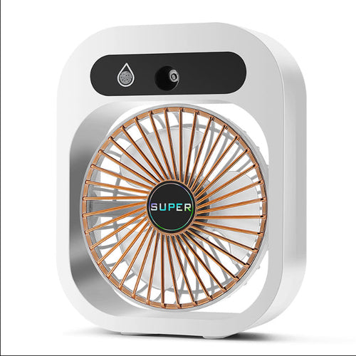 Air Conditioning Fan Desk Misting Fan Air Cooler Cooling USB