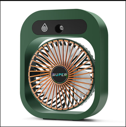 Air Conditioning Fan Desk Misting Fan Air Cooler Cooling USB